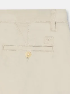 Pantalon cargo casual beige