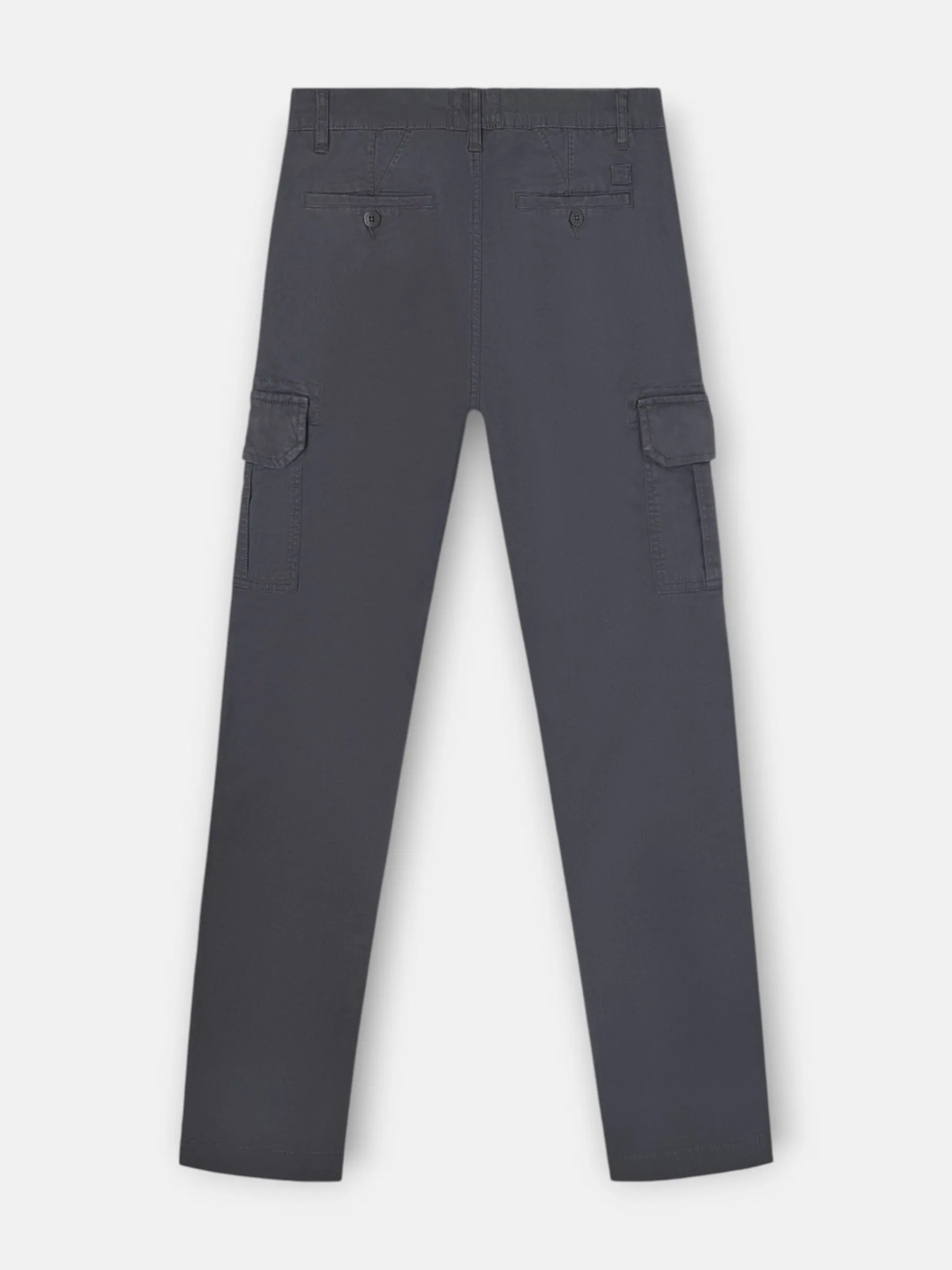 Pantalon cargo casual gris oscuro