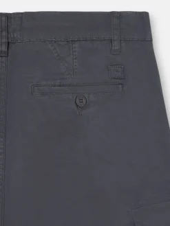 Pantalon cargo casual gris oscuro