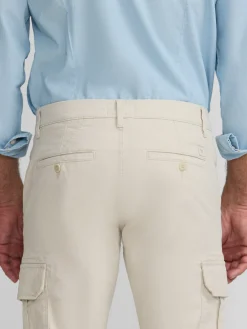 Pantalon cargo casual piedra