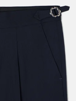 Pantalon chaque espiga azul marino