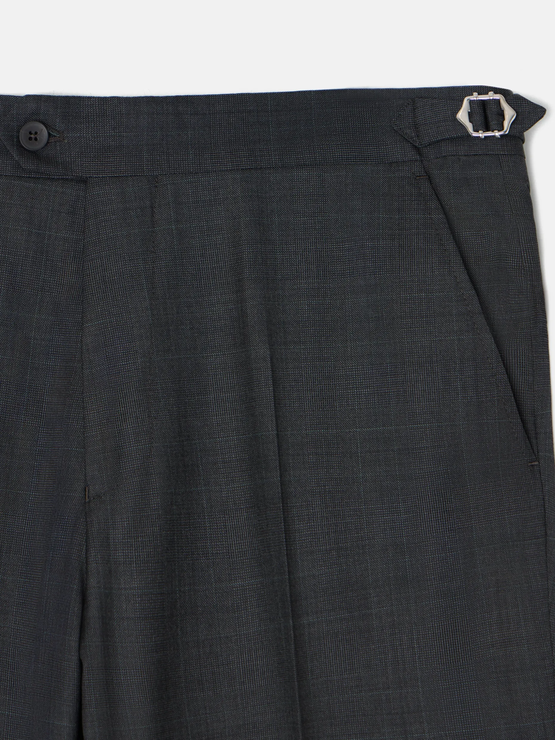 Pantalon chaque principe de gales gris