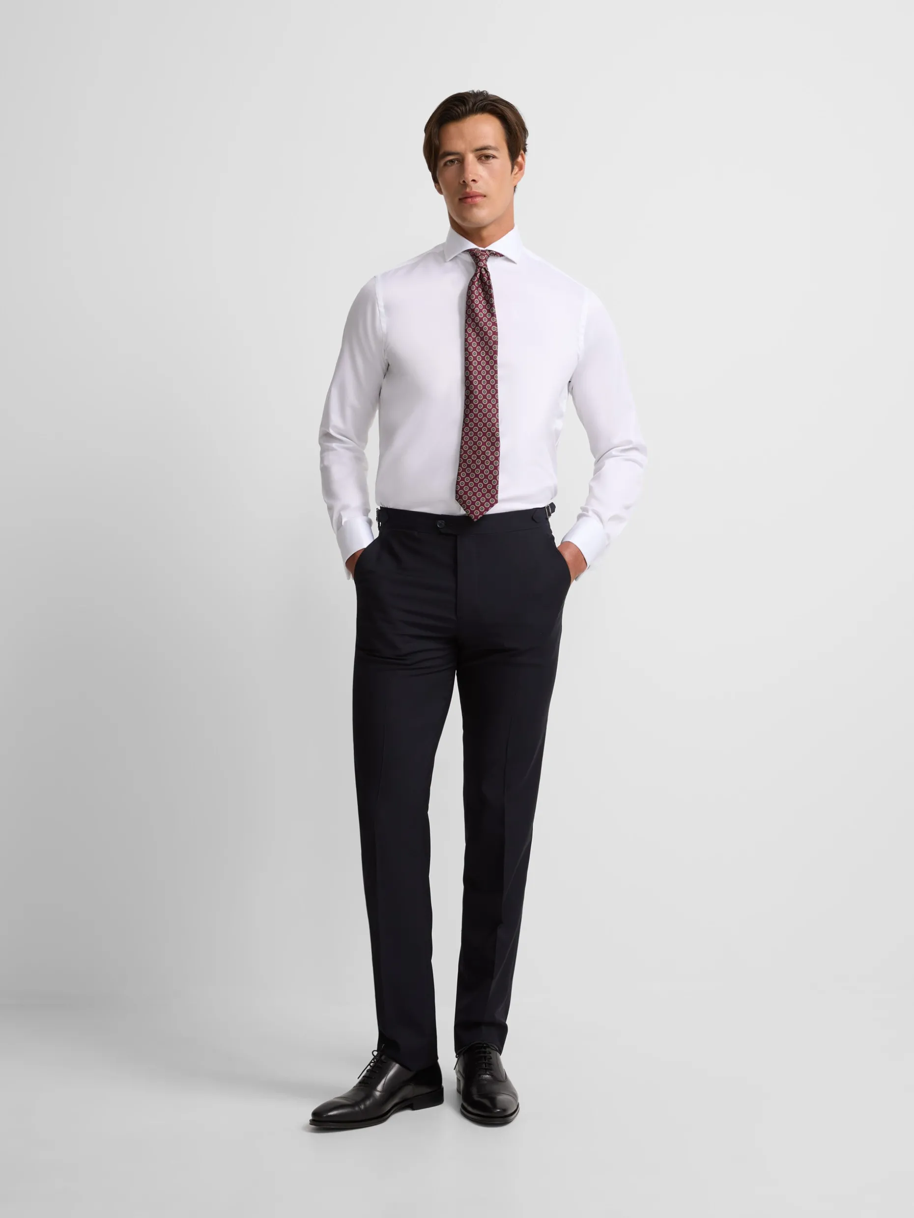 Pantalon chaque stretch azul marino