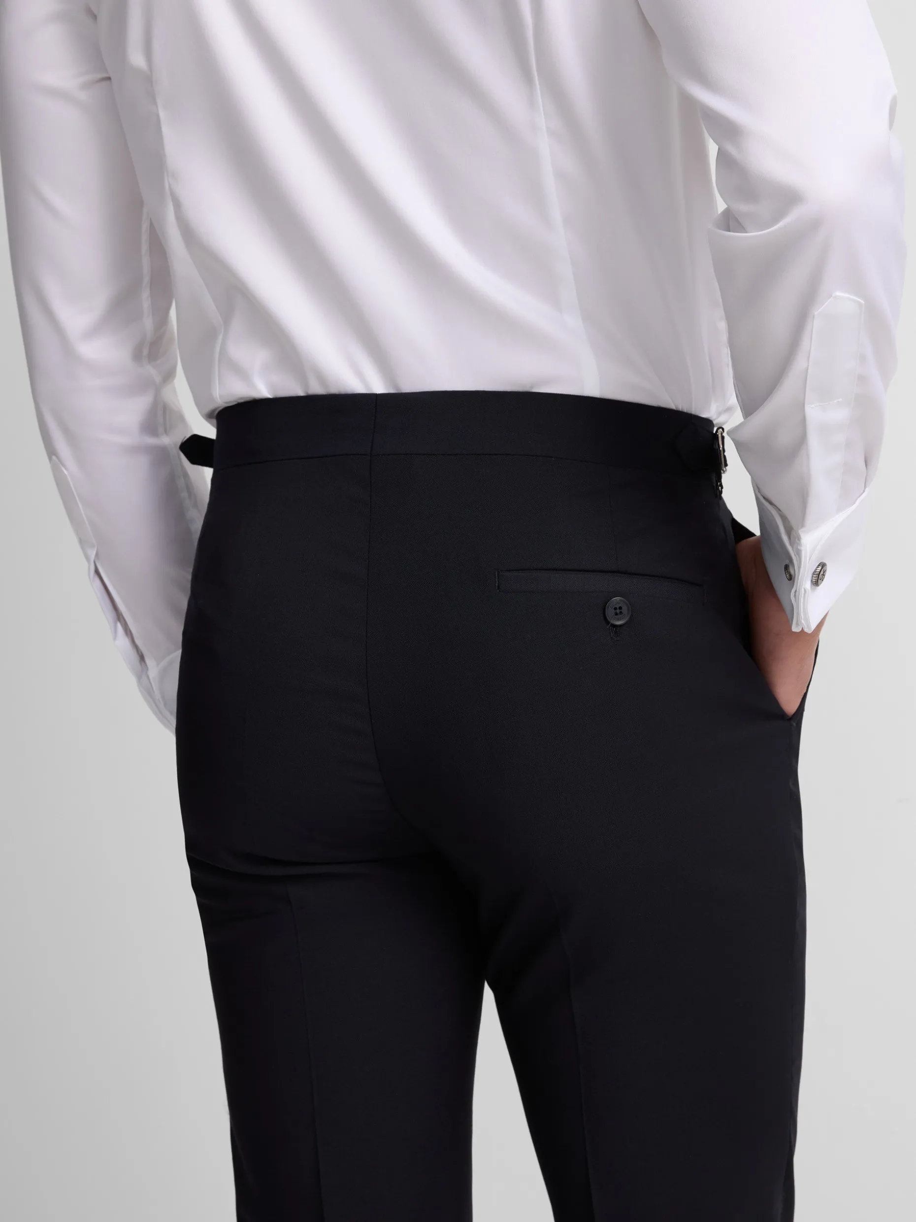 Pantalon chaque stretch azul marino