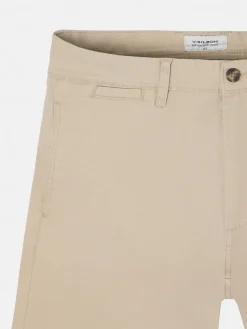 Pantalon chino casual beige
