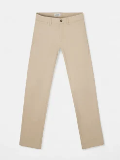 Pantalon chino casual beige