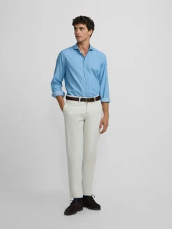 Pantalon chino casual piedra