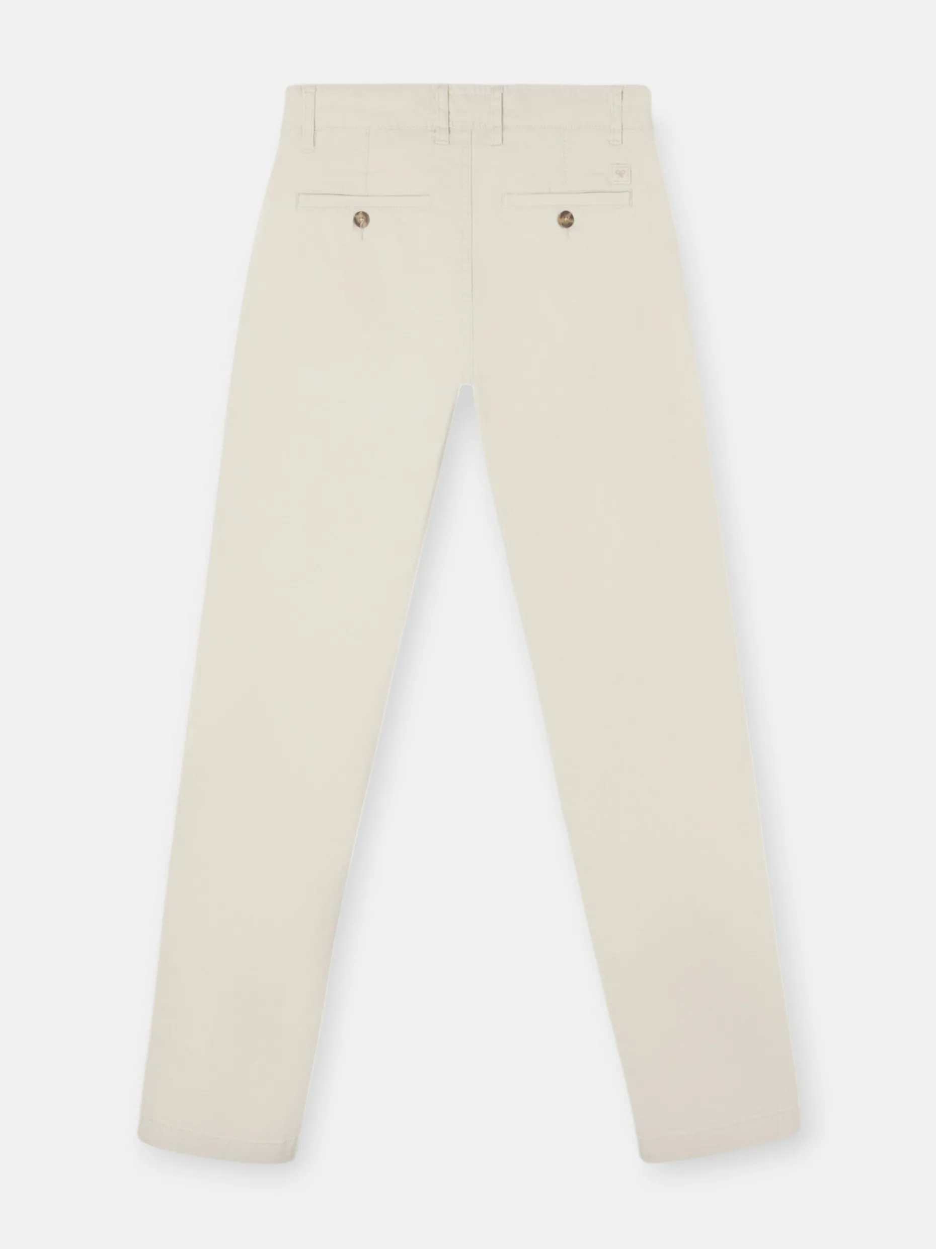 Pantalon chino casual piedra