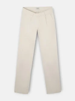 Pantalon chino casual pinzas piedra