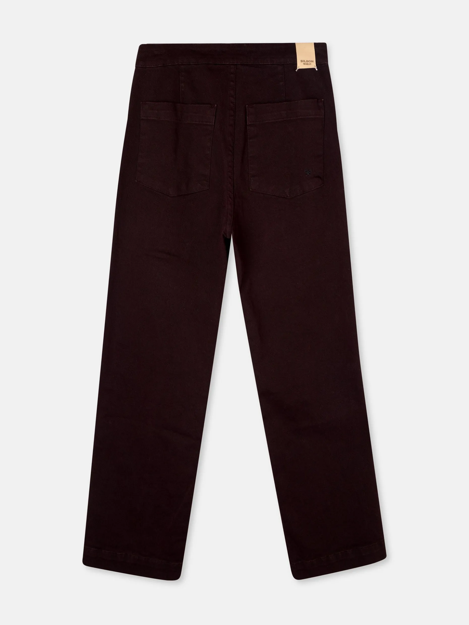 Pantalon culotte marinero marron oscuro