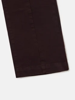 Pantalon culotte marinero marron oscuro