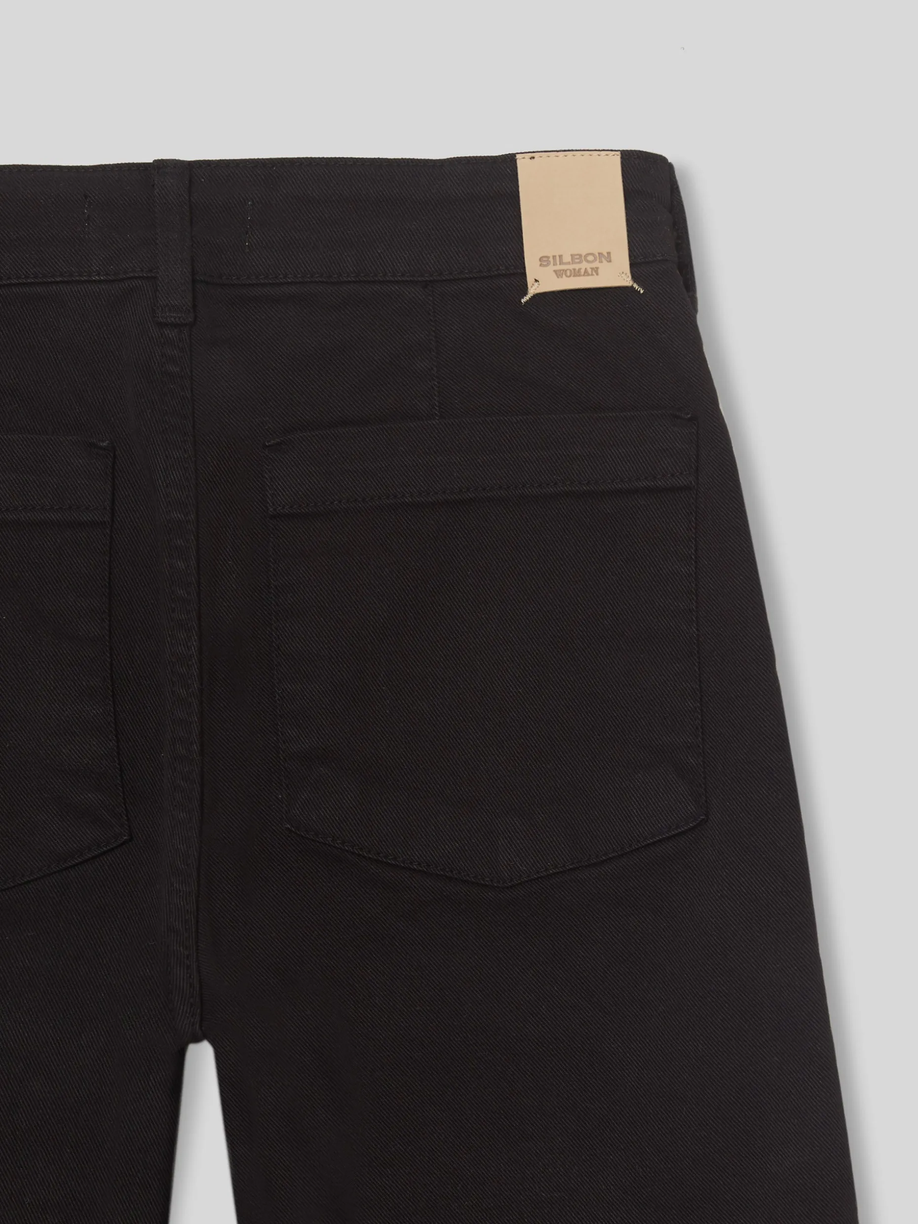 Pantalon culotte negro