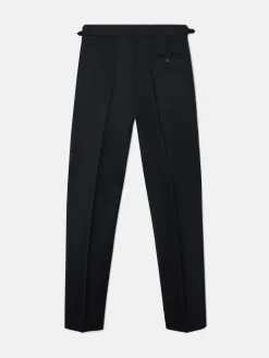 Pantalon esmoquin cruzado classic negro