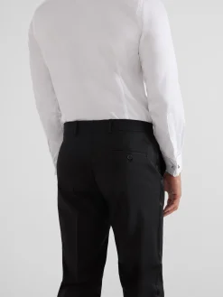 Pantalon esmoquin silbon negro