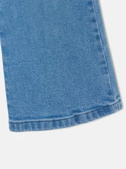 Pantalon girl bolsillos trenza denim