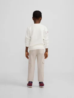 Pantalon girl cargo beige