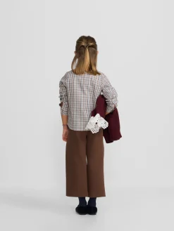 Pantalon girl lazada marron