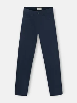 Pantalon sport cinco bolsillos casual azul marino