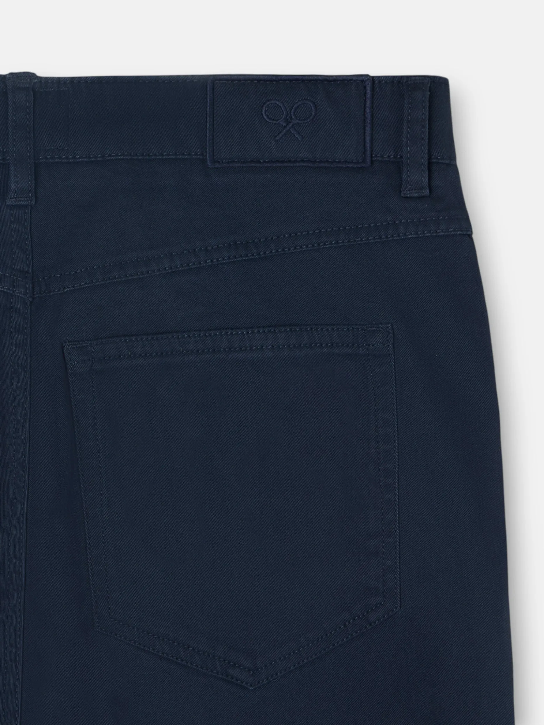 Pantalon sport cinco bolsillos casual azul marino