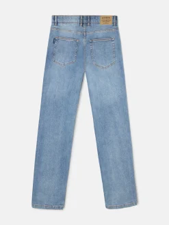 Pantalon sport denim azul medio