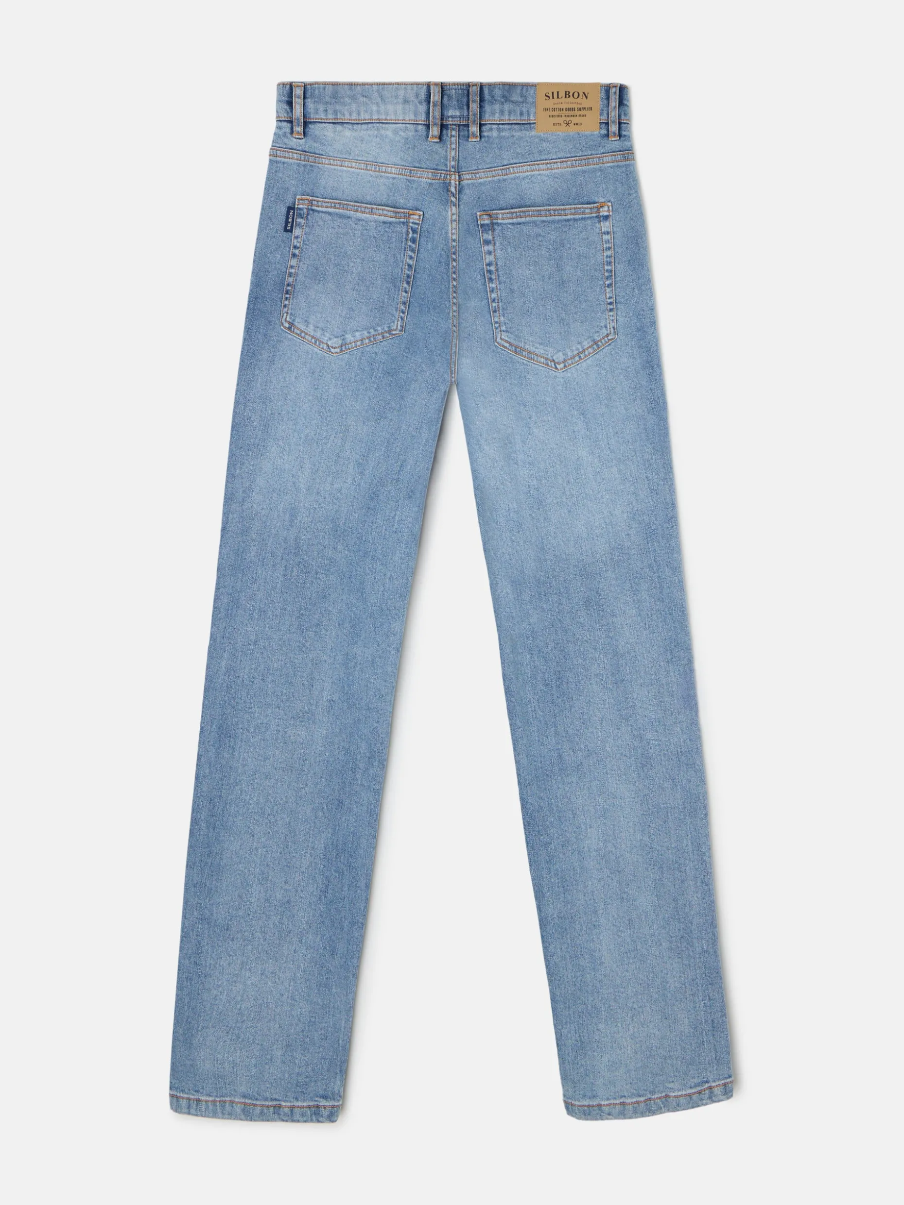 Pantalon sport denim azul medio