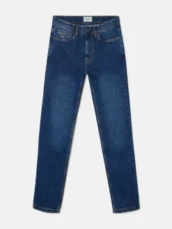 Pantalon sport denim azul oscuro