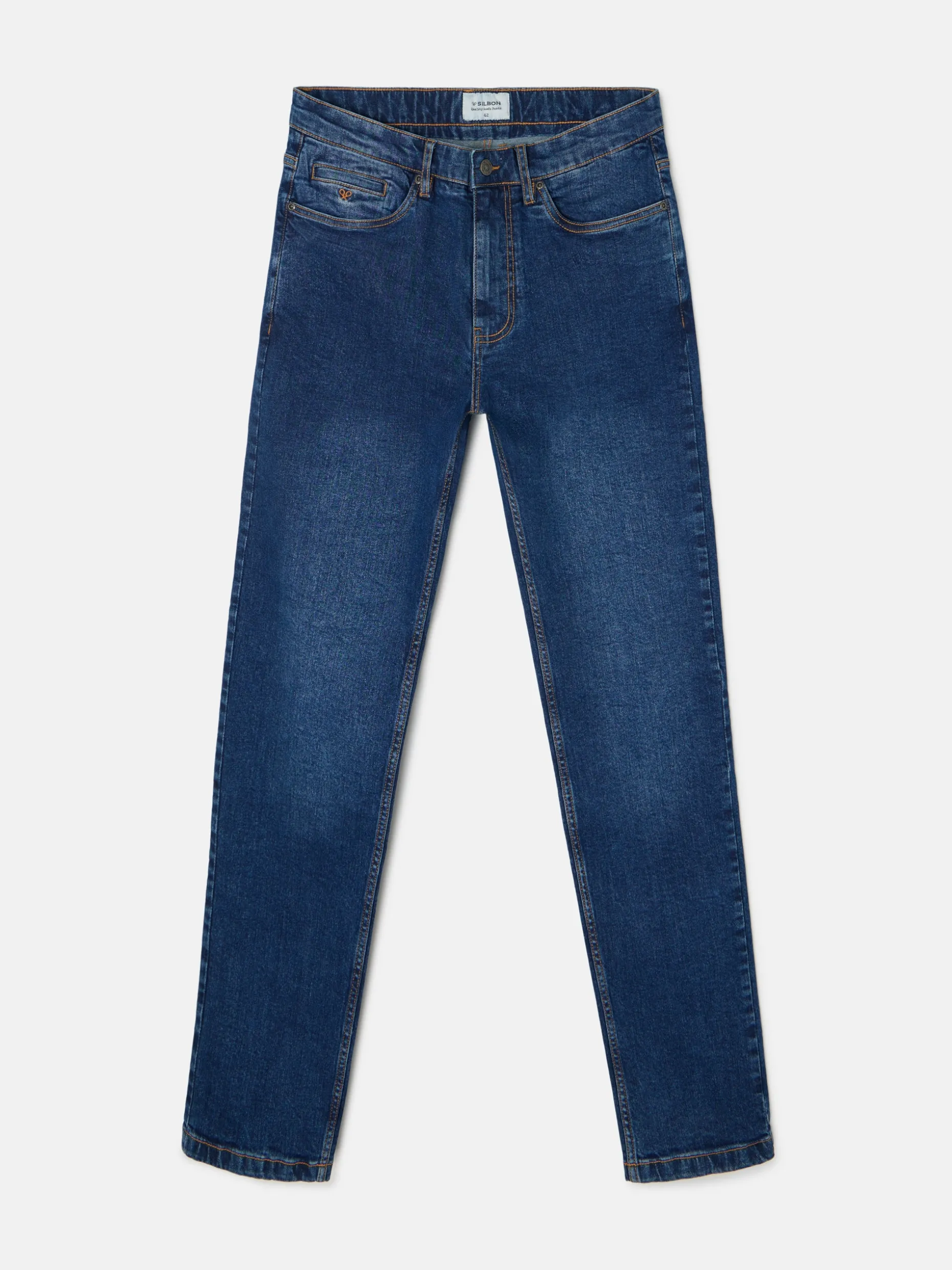 Pantalon sport denim azul oscuro