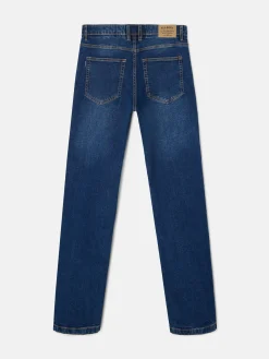 Pantalon sport denim azul oscuro