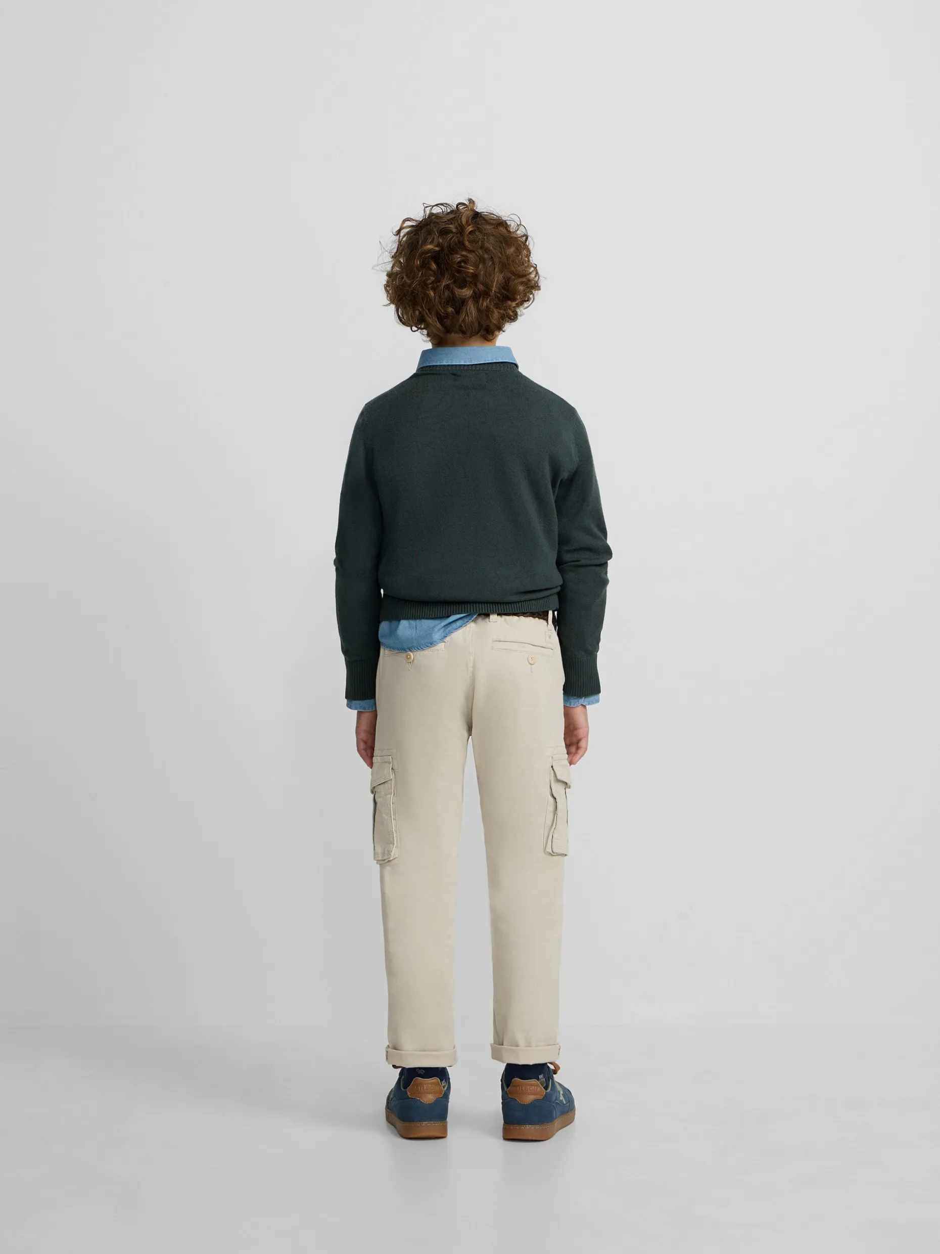 Pantalon sport kids cargo style piedra