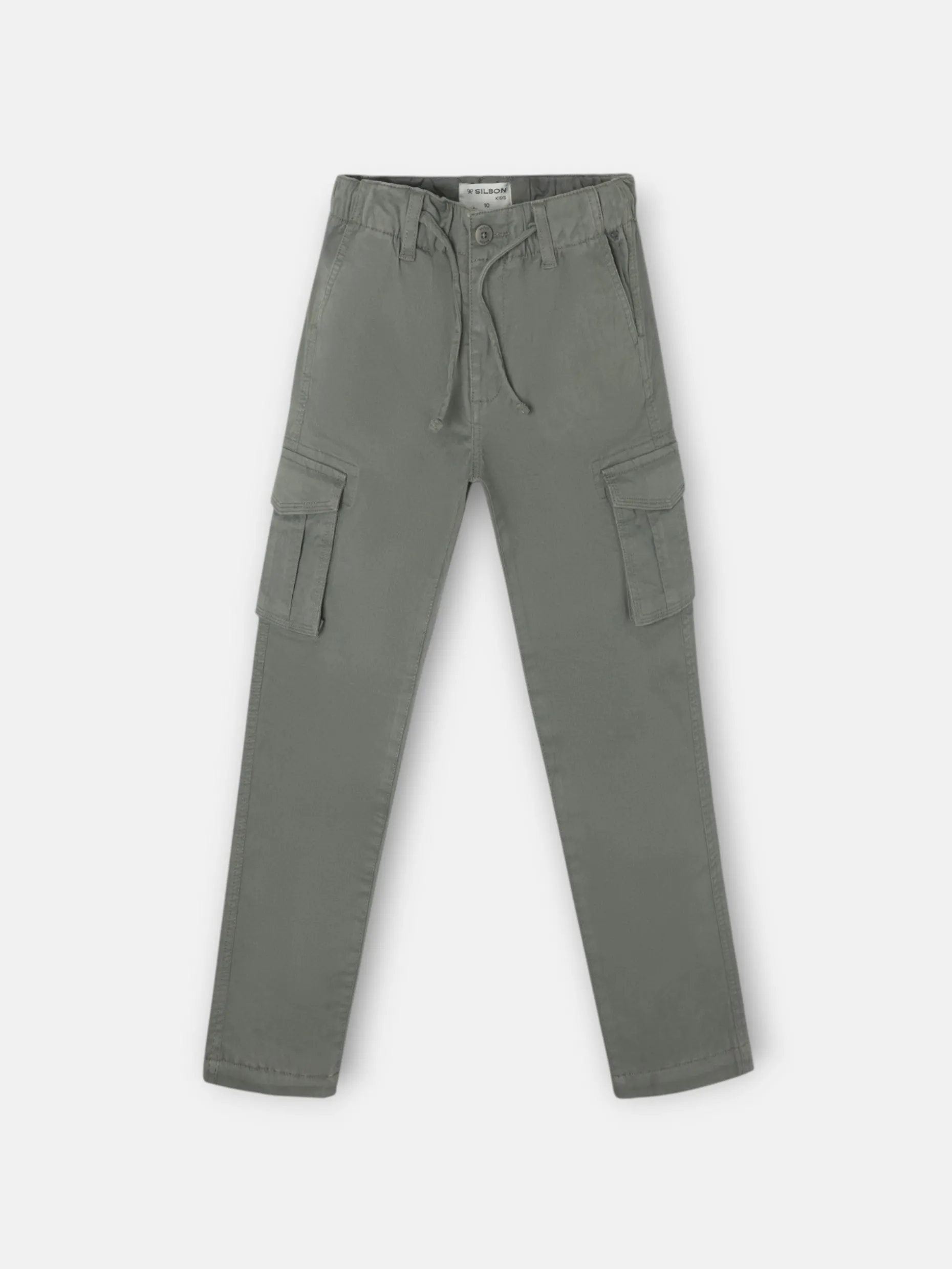 Pantalon sport kids cargo style verde