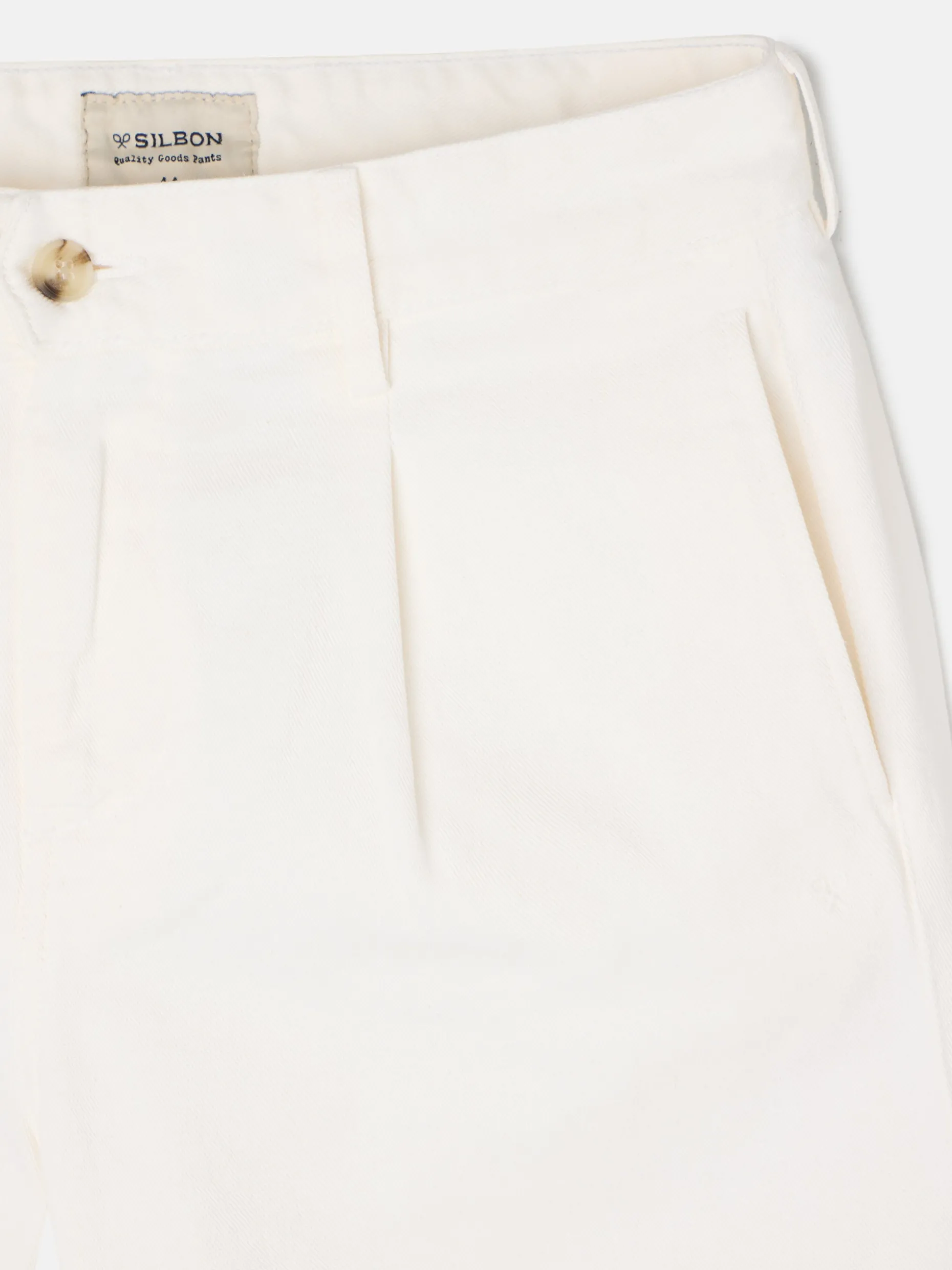 Pantalon sport pinza recto beige