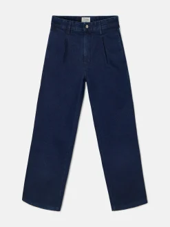 Pantalon sport pinza recto denim