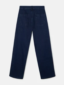 Pantalon sport pinza recto denim