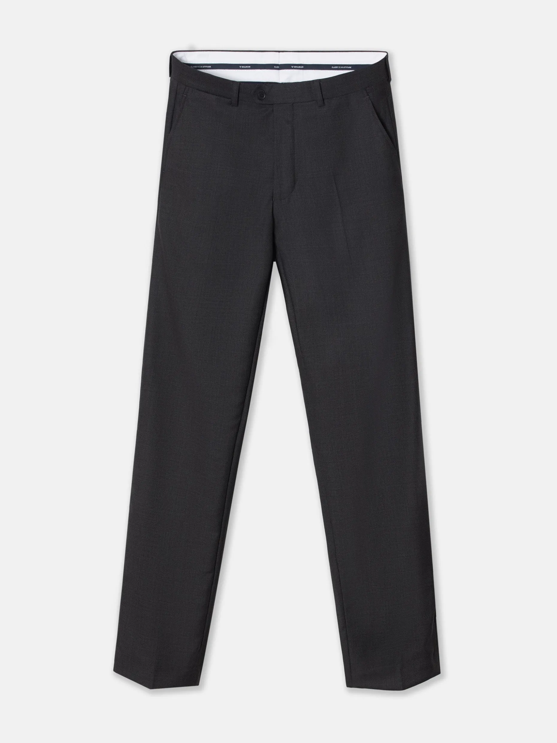 Pantalon suit ojo de perdiz gris