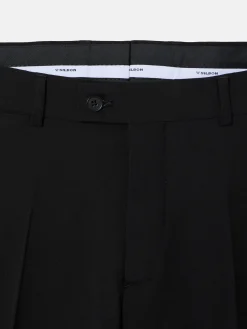 Pantalon traje clasico negro