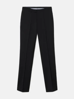 Pantalon traje clasico negro