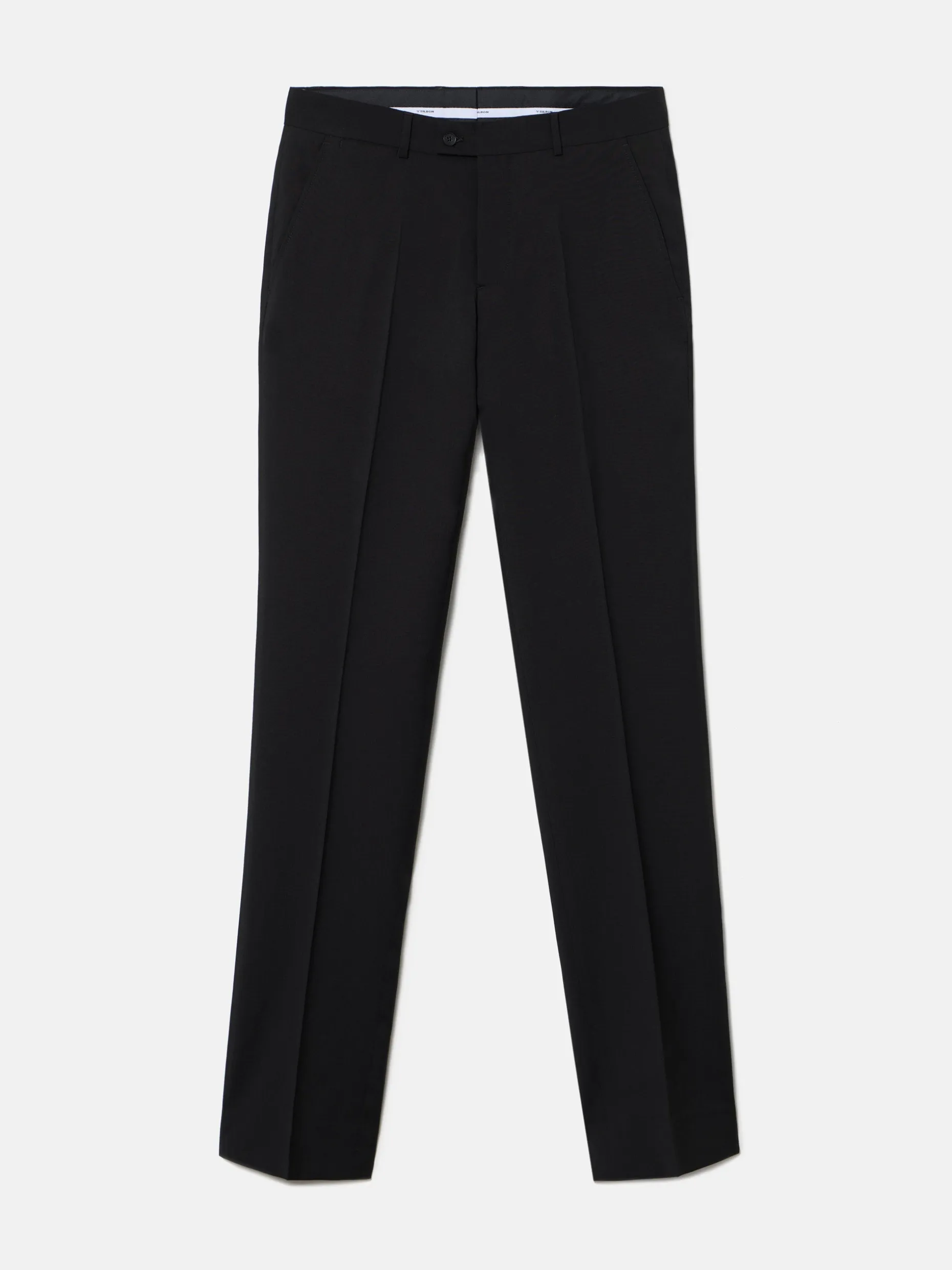 Pantalon traje clasico negro