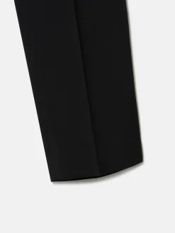 Pantalon traje clasico negro