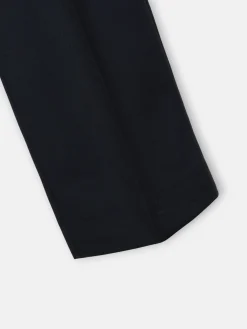 Pantalon traje cruzado stretch navy