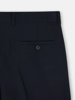 Pantalon traje cruzado stretch navy