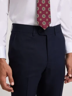Pantalon traje essential azul marino