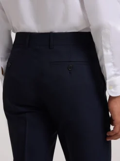 Pantalon traje essential azul marino
