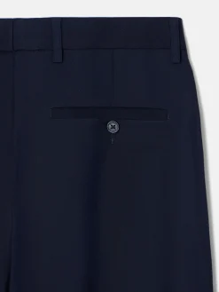 Pantalon traje essential azul marino