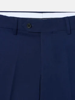 Pantalon traje essential azul medio