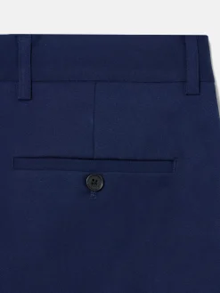 Pantalon traje essential azul medio