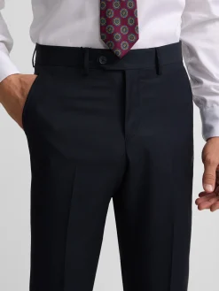 Pantalon traje estructura azul marino
