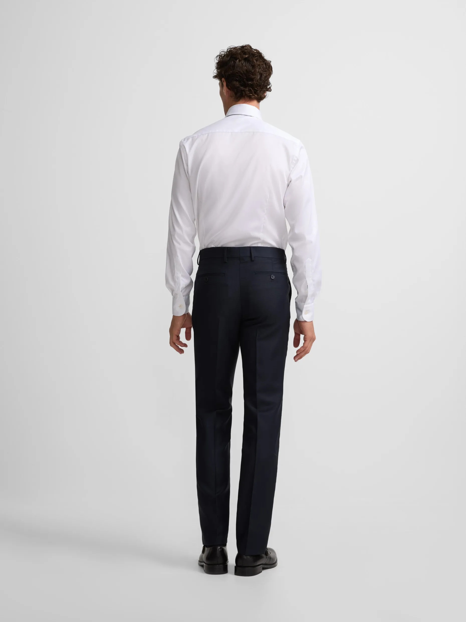 Pantalon traje estructura azul marino
