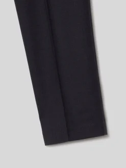 Pantalon traje natural stretch gris