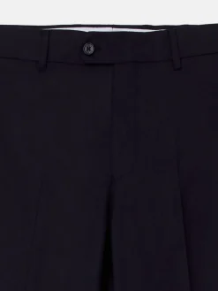Pantalon traje natural stretch dark navy