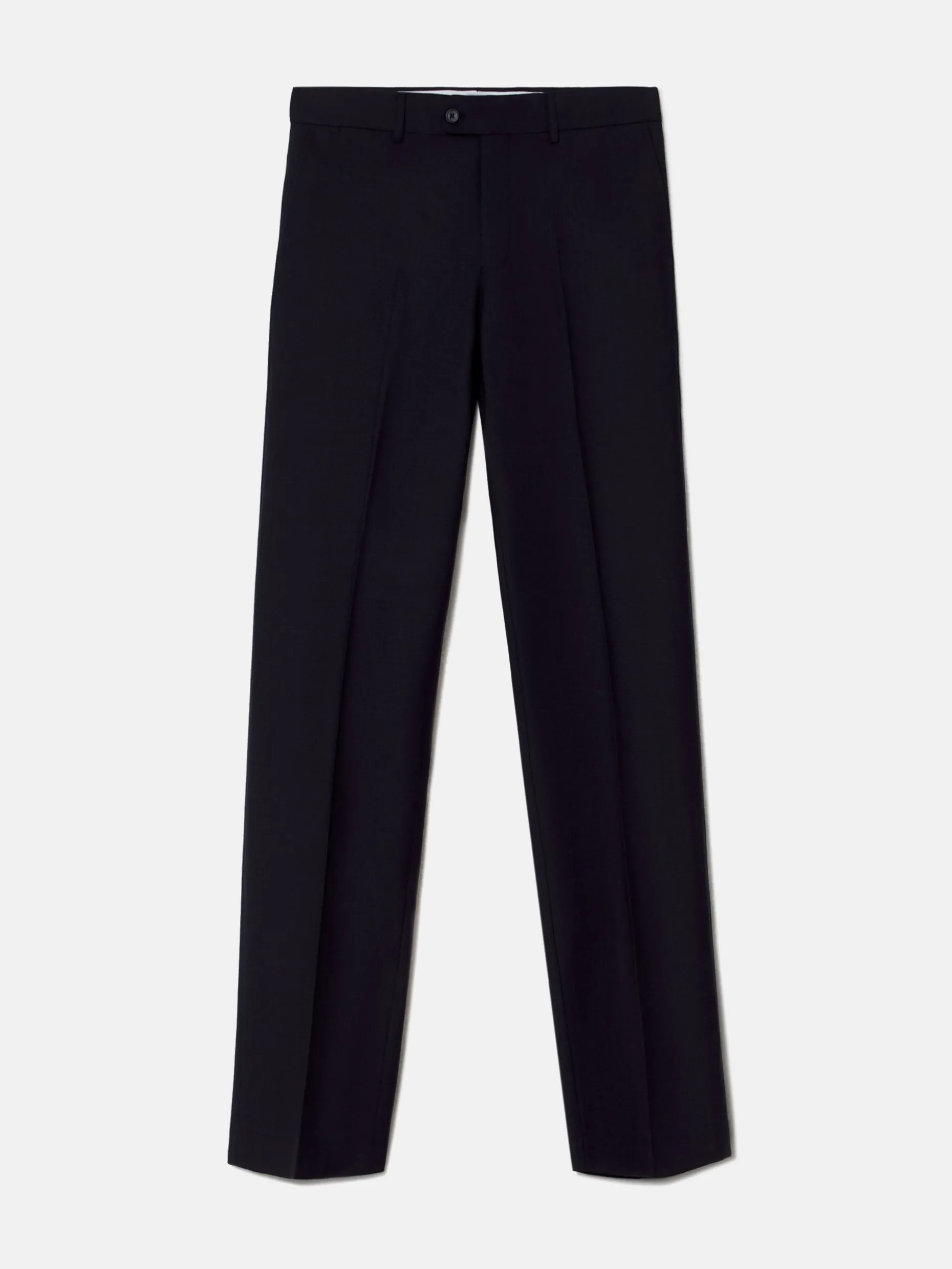 Pantalon traje natural stretch dark navy